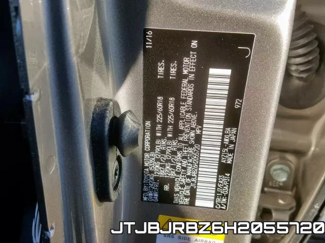 JTJBJRBZ6H2055720 фото 2