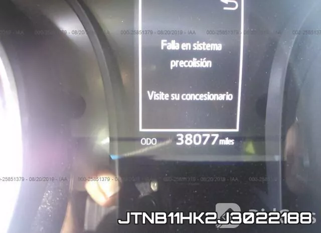 JTNB11HK2J3022188 фото 8