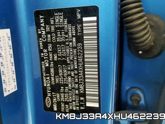 KM8J33A4XHU462239 фото 2