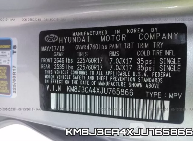 KM8J3CA4XJU765866 фото 10