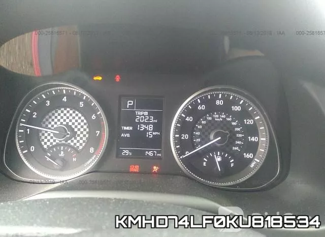 KMHD74LF0KU818534 фото 8