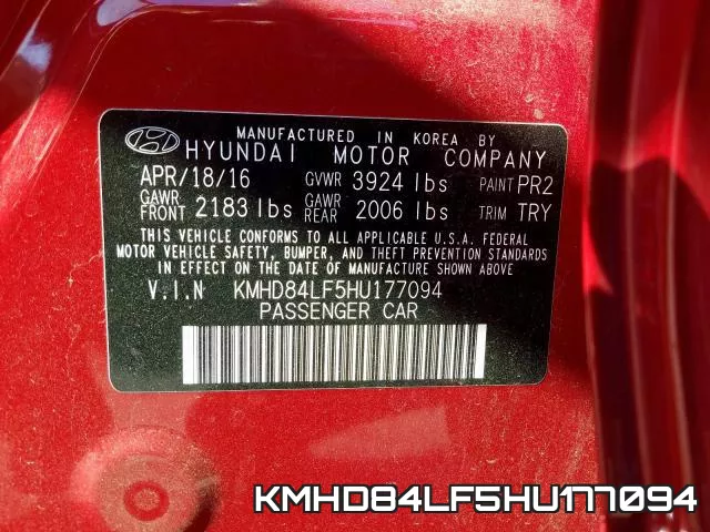 KMHD84LF5HU177094 фото 2