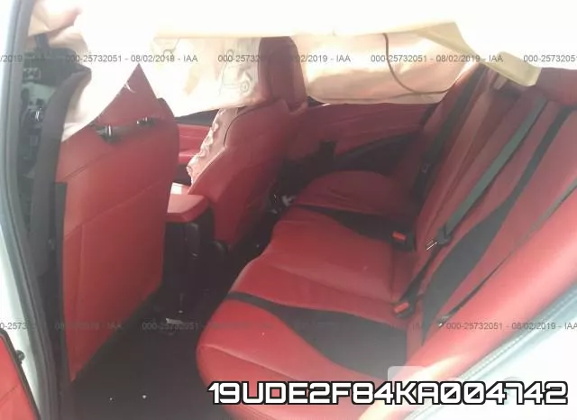 19UDE2F84KA004742 фото 9