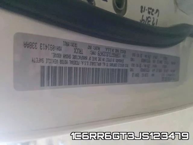1C6RR6GT3JS123479 фото 2