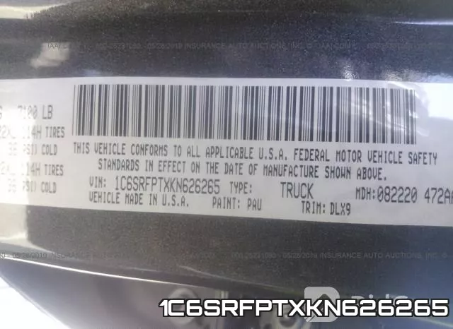 1C6SRFPTXKN626265 фото 10