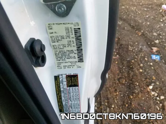 1N6BD0CT8KN760196 фото 2