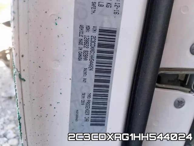 2C3CDXAG1HH544024 фото 2