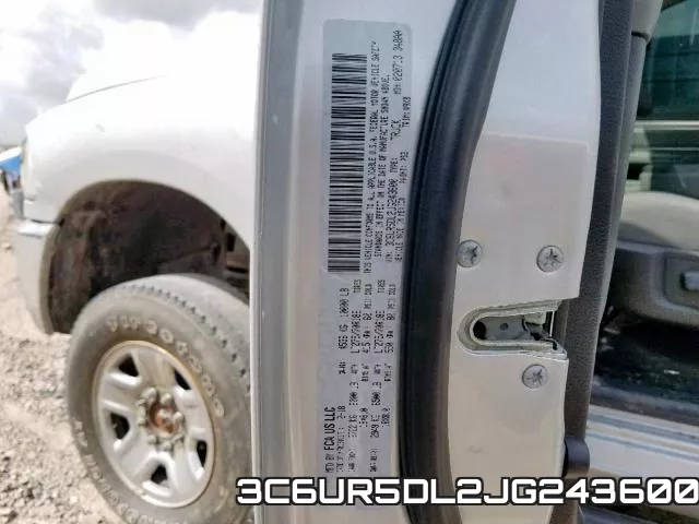 3C6UR5DL2JG243600 фото 2