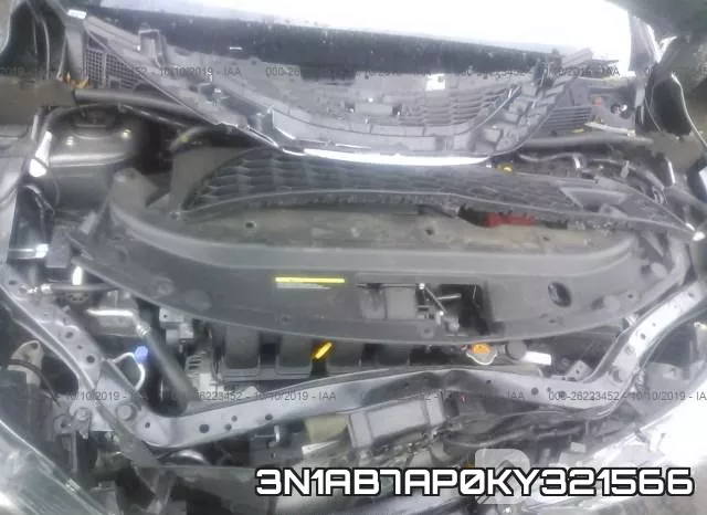3N1AB7AP0KY321566 фото 2