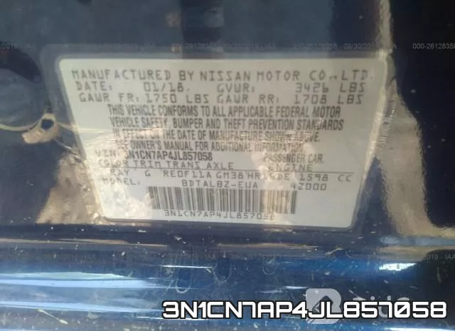 3N1CN7AP4JL857058 фото 10