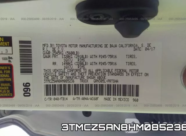 3TMCZ5AN8HM085236 фото 10