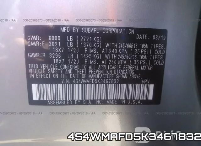 4S4WMAFD5K3467832 фото 9