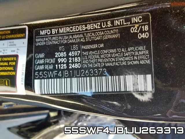 55SWF4JB1JU263373 фото 2