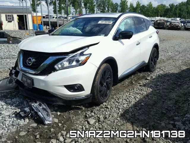 5N1AZ2MG2HN181738 фото 3