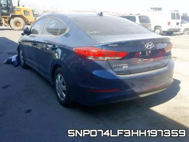 5NPD74LF3HH197359 фото 4