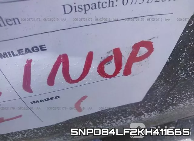 5NPD84LF2KH411665 фото 8