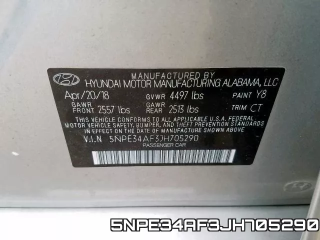5NPE34AF3JH705290 фото 2