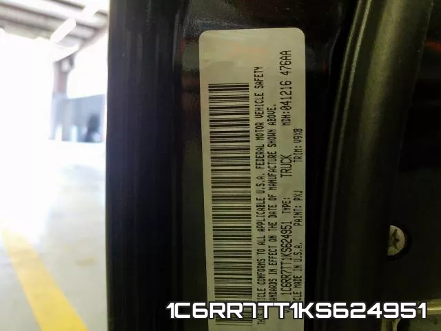 1C6RR7TT1KS624951 фото 2