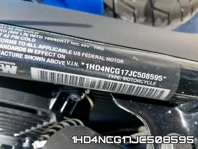 1HD4NCG17JC508595 фото 2
