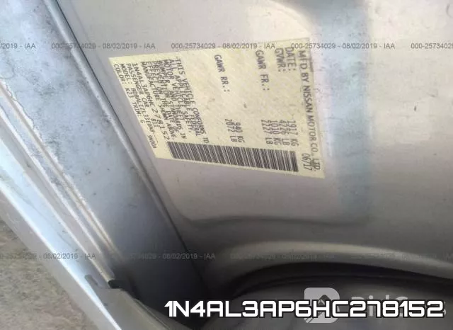 1N4AL3AP6HC278152 фото 10