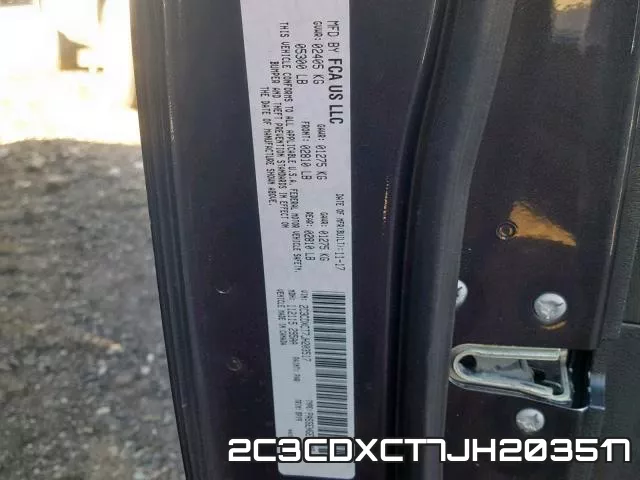 2C3CDXCT7JH203517 фото 2