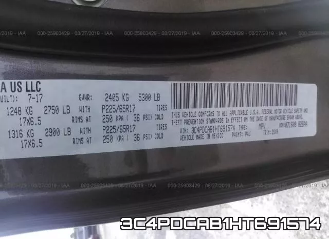 3C4PDCAB1HT691574 фото 9