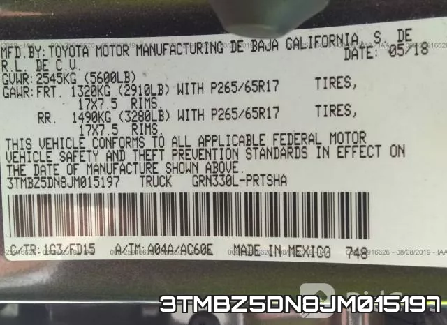 3TMBZ5DN8JM015197 фото 10