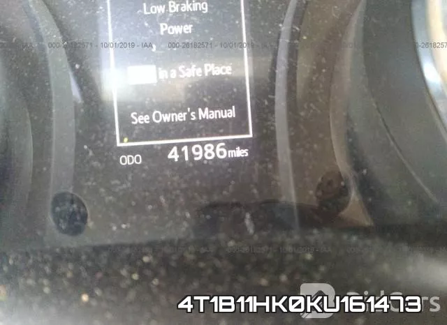 4T1B11HK0KU161473 фото 8