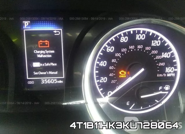 4T1B11HK3KU728064 фото 8