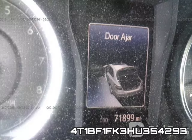 4T1BF1FK3HU354293 фото 8