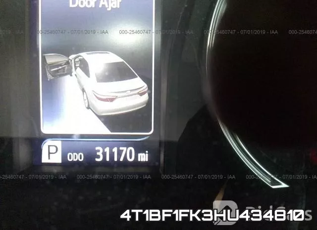 4T1BF1FK3HU434810 фото 7