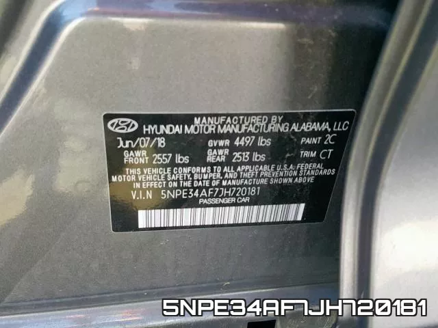 5NPE34AF7JH720181 фото 2