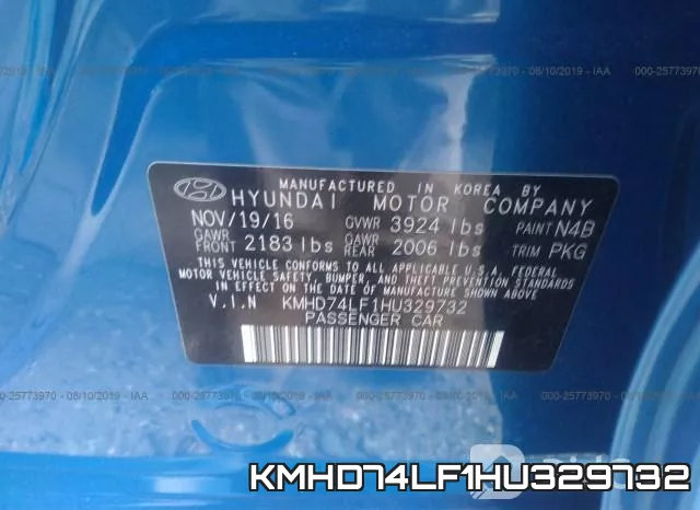 KMHD74LF1HU329732 фото 10