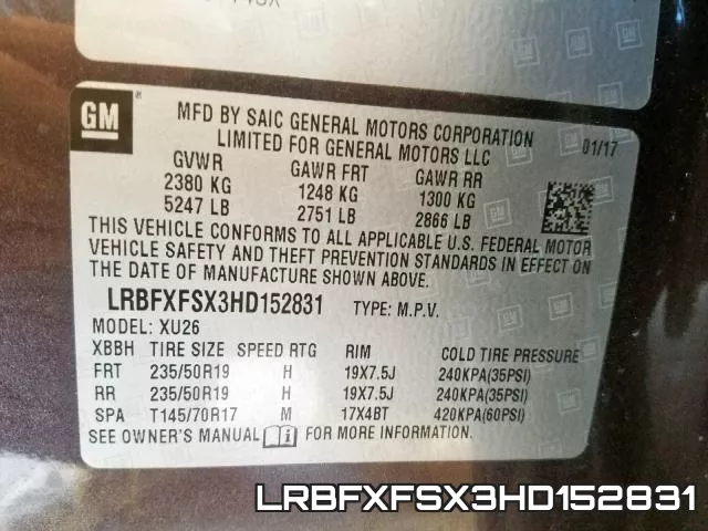 LRBFXFSX3HD152831 фото 2