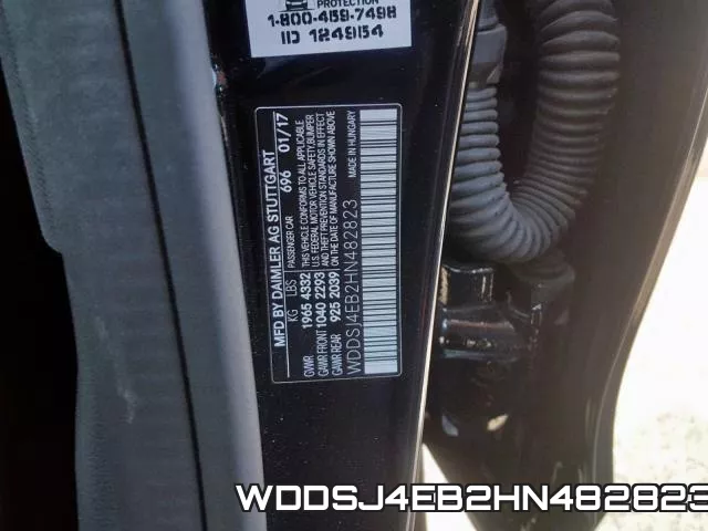 WDDSJ4EB2HN482823 фото 2
