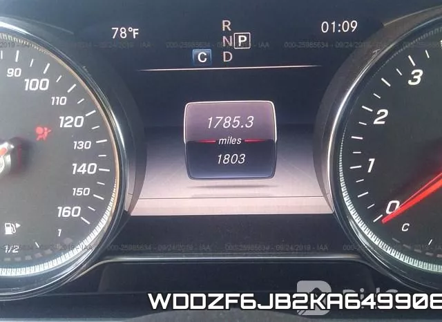 WDDZF6JB2KA649908 фото 8