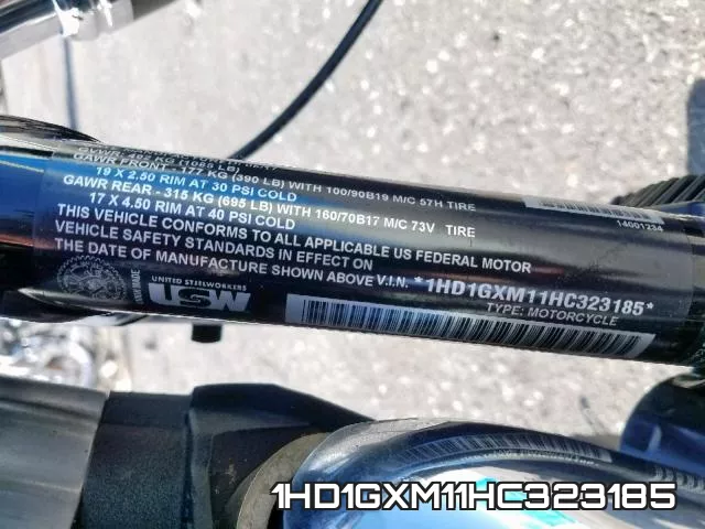 1HD1GXM11HC323185 фото 2