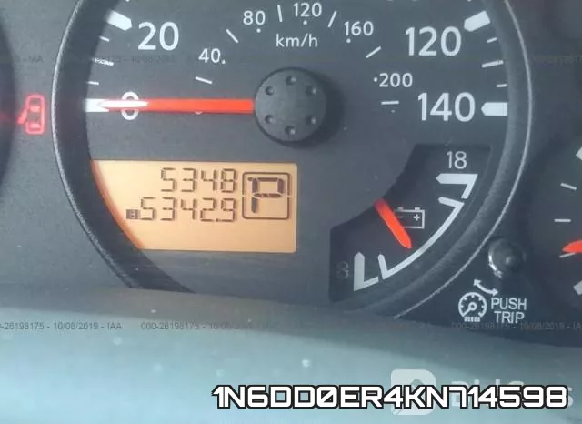 1N6DD0ER4KN714598 фото 8