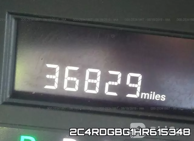 2C4RDGBG1HR615348 фото 8