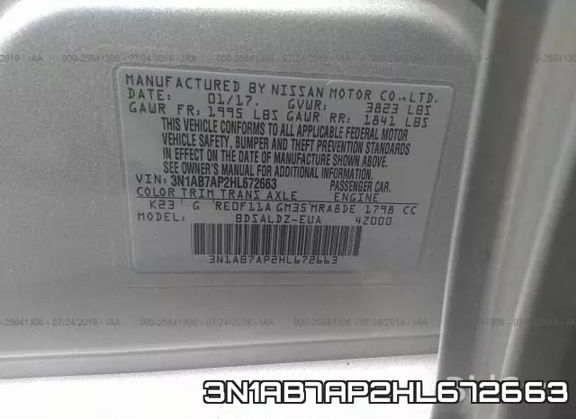 3N1AB7AP2HL672663 фото 10