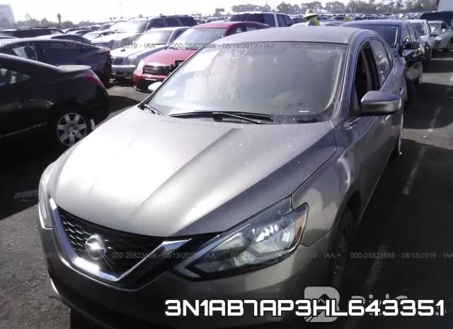3N1AB7AP3HL643351 фото 3