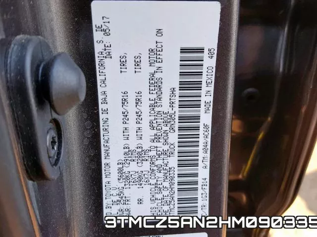 3TMCZ5AN2HM090335 фото 2