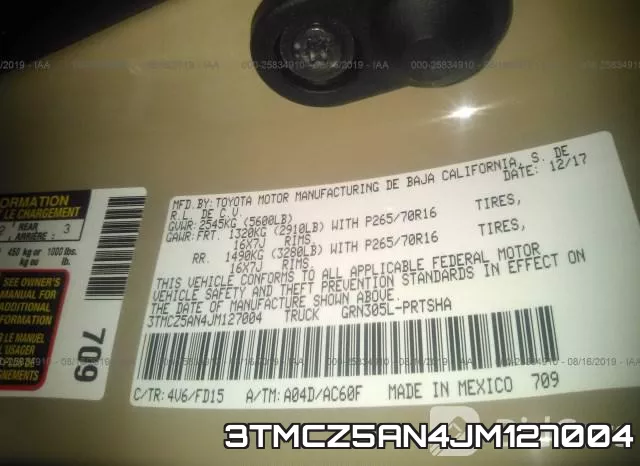 3TMCZ5AN4JM127004 фото 10