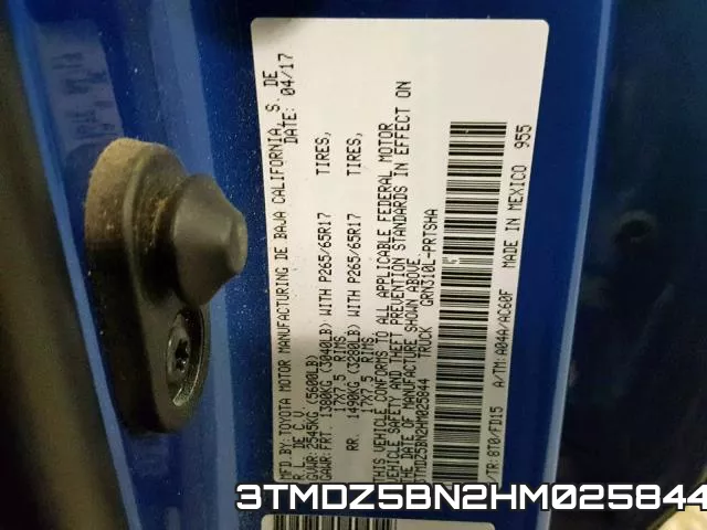 3TMDZ5BN2HM025844 фото 2