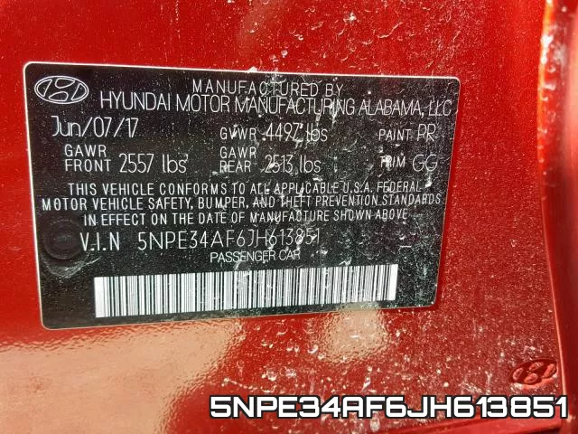 5NPE34AF6JH613851 фото 2