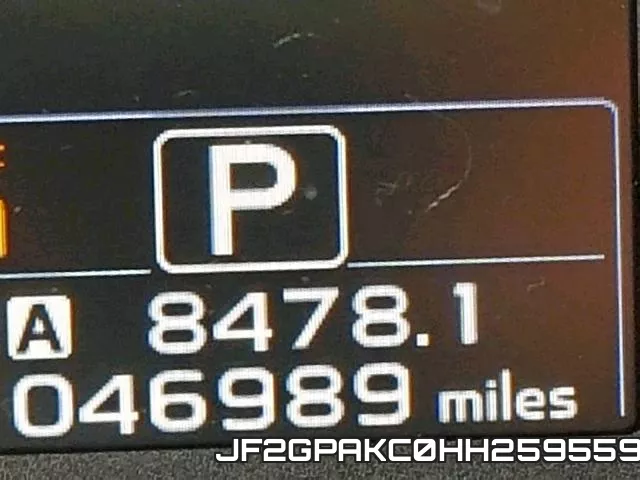 JF2GPAKC0HH259559 фото 9