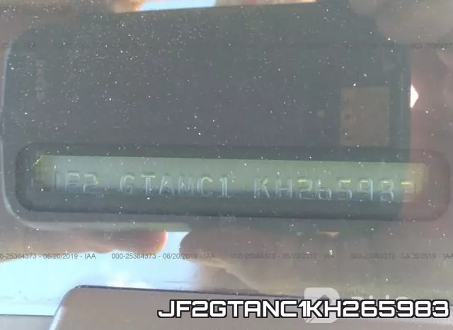 JF2GTANC1KH265983 фото 10