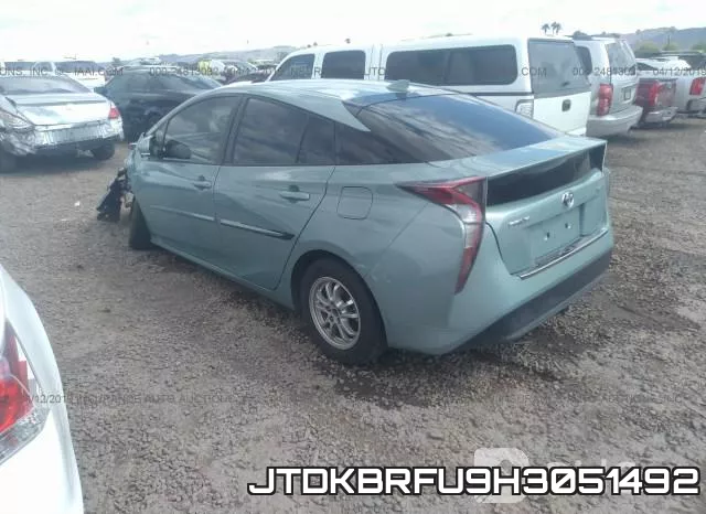 JTDKBRFU9H3051492 фото 4