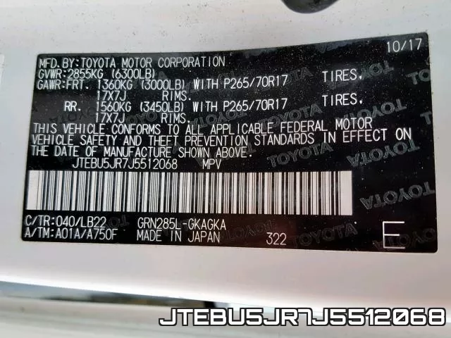 JTEBU5JR7J5512068 фото 2