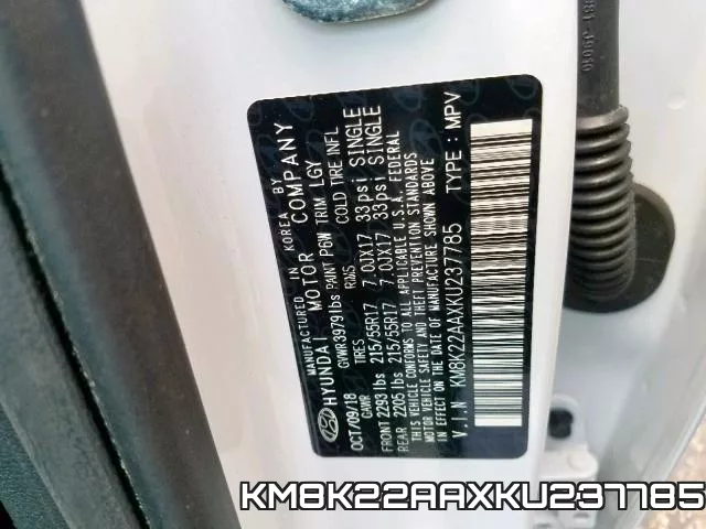 KM8K22AAXKU237785 фото 2